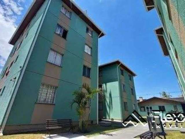 Apartamento com 2 dormitórios à venda, 47 m² por R$ 215.000 - Sítio Cercado - Curitiba/PR