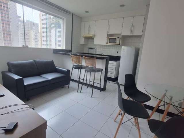 Apartamento para locação em Belo Horizonte-MG, bairro Lourdes: 1 quarto, 1 suíte, 1 sala, 1 banheiro, 1 vaga, 45,99m²