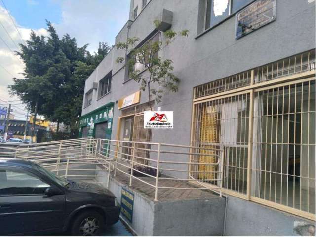 Excelente sala comercial de 38m² com 2 banheiros em avenida movimentada, com correio no piso térreo por 2.400,00 - Vila Carrão/SP