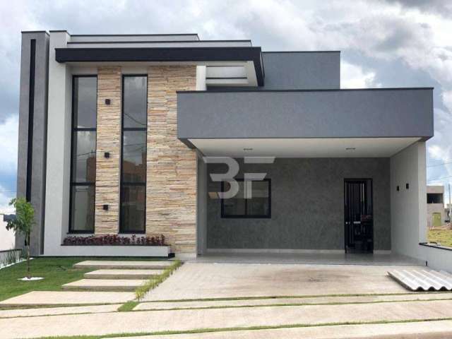 Casa com 3 dormitórios à venda, 190 m² por R$ 1.485.000,00 - Condomínio Evidências - Indaiatuba/SP