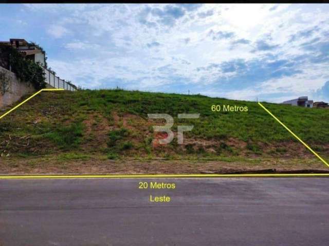 Terreno à venda, 1200 m² por R$ 529.000,00 - Condomínio Quintas da Terracota - Indaiatuba/SP