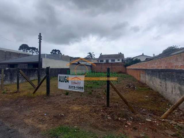 Terreno comercial para alugar na Rua Antônio Escorsin, 3320, São Braz, Curitiba, 423 m2 por R$ 1.300