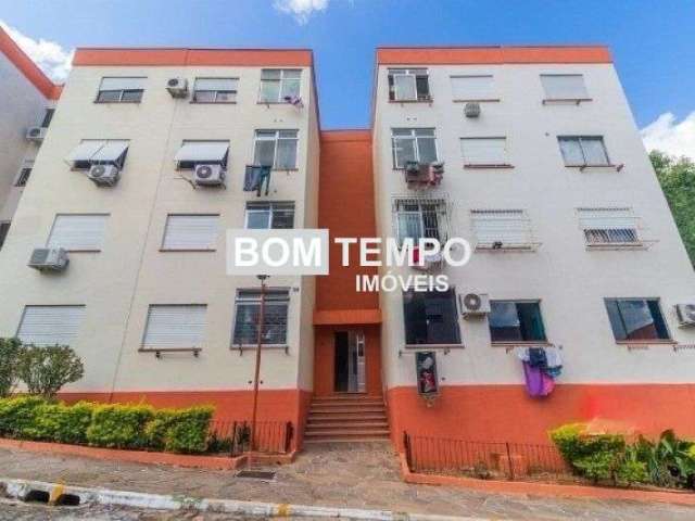 Apartamento 2 dormitório, semimobiliado.