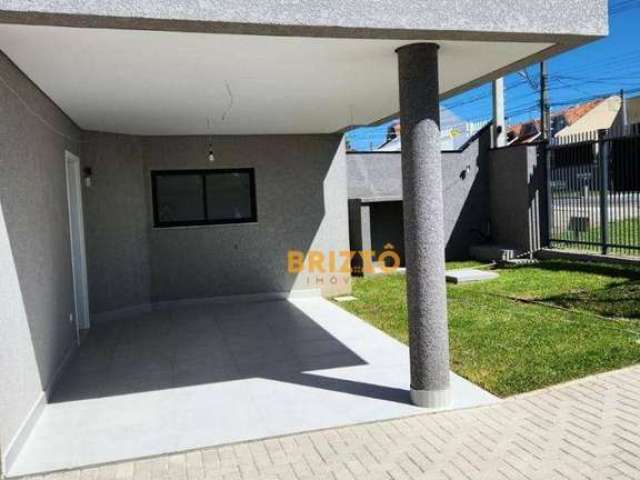 Sobrado com 3 dormitórios à venda, 132 m² por R$ 799.000,00 - São Braz - Curitiba/PR