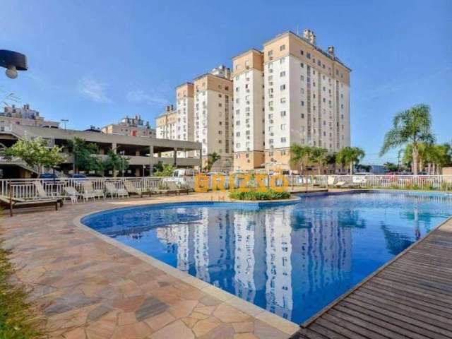 Apartamento em condominio clube, face norte com 3 dormitórios à venda, 68 m² por R$ 410.000 - Guaíra - Curitiba/PR