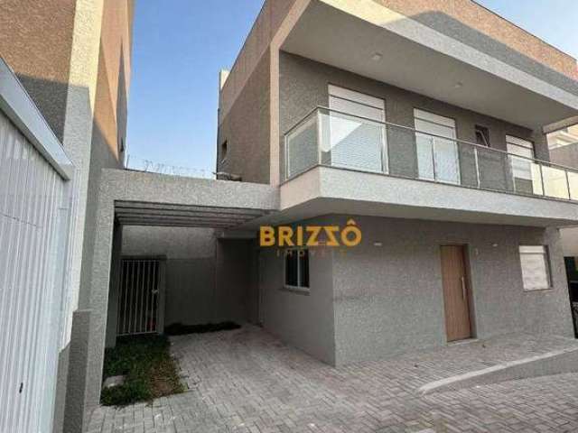 Sobrado novo, com 3 dormitórios sendo 1 suíte à venda, 115 m² por R$ 680.000 - Bairro Alto - Curitiba/PR