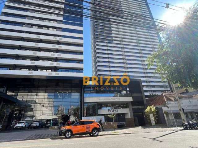 Apartamento com 1 dormitório e 1 vaga à venda, 34 m² por R$ 494.900 - Batel - Curitiba/PR