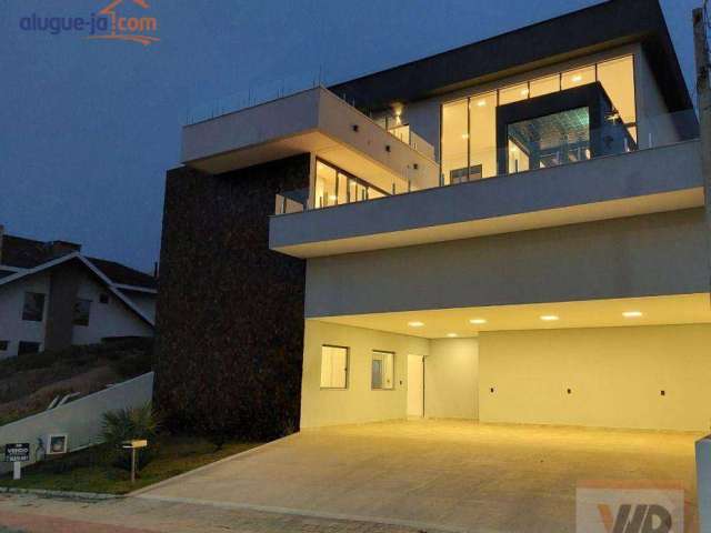 Sobrado com 4 quartos, 472 m² - venda por R$ 3.290.000 ou aluguel por R$ 22.600/mês - Condomínio Residencial Jaguary - São José dos Campos/SP