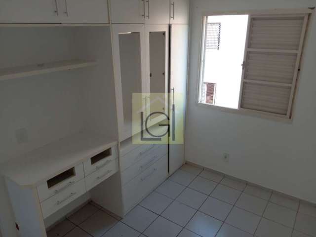 Apartamento para locação em Itu-SP, Residencial das Primaveras: 2 quartos, sala, banheiro, garagem e 50m² de área!