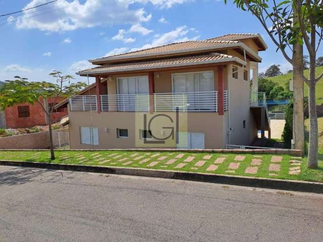 Casa à venda em condomínio fechado em Itupeva-SP - Residencial Montes Claros: 4 quartos, 4 suítes, 2 salas, 7 banheiros, 5 vagas, 384m². Venha conhecer!