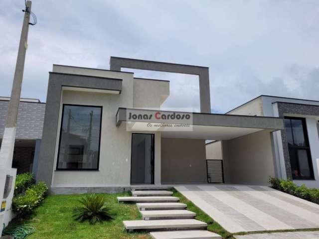 Casa térrea a venda de 170m² no Cond. Veneza, 3 espaçosos dormitórios, todos suítes, sala e cozinha entregada. Por R$: 1.300.000,00 em Mogi das Cruzes