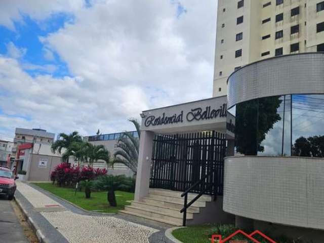 Impecável apartamento de 3 quartos no Ponto Central, Feira de Santana-BA: 1 suíte, 1 sala, 2 banheiros, 1 vaga, 98m².