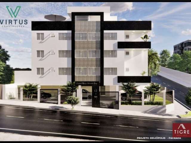 Apartamento com 3 quartos à venda na Rua José Antenor, 305, Heliópolis, Belo Horizonte por R$ 473.500