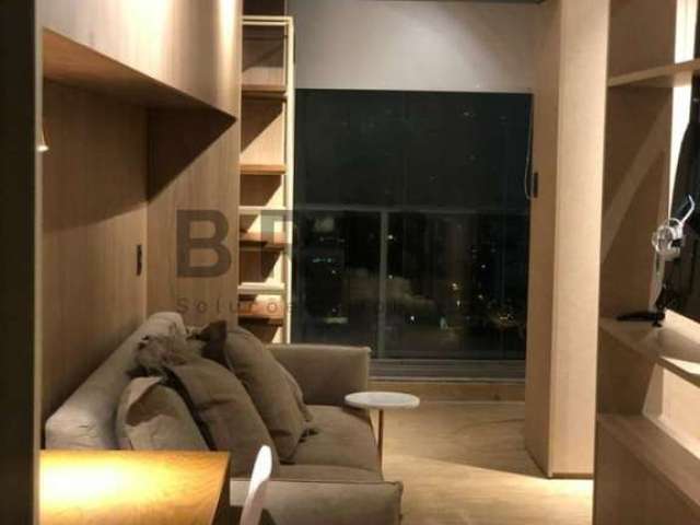 Apartamento para locação 1 suíte, 1 vaga, 1 banheiro, 40m , Brooklin Paulista, São Paulo,Sp