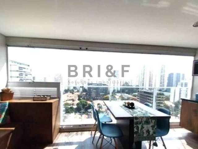 Apartamento para locação emotion, 1 dormitório, 1 vaga, 42 m² - brooklin - são paulo