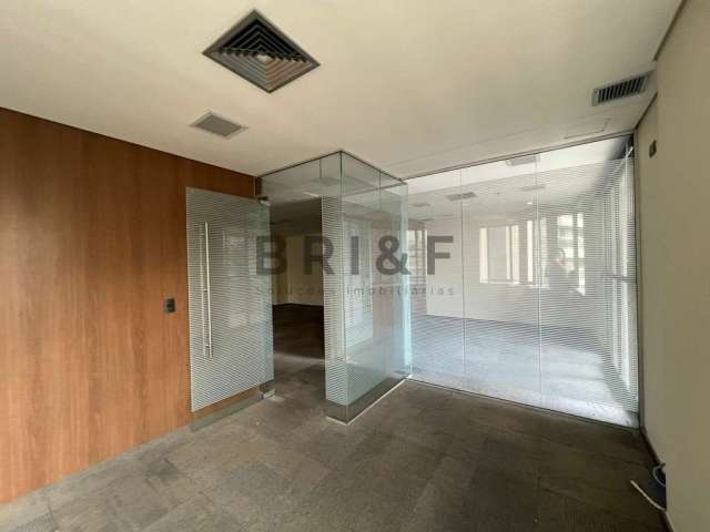 Conjunto comercial para locação com 3 salas e 3 vagas, 115m² - Vila Olímpia - São Paulo