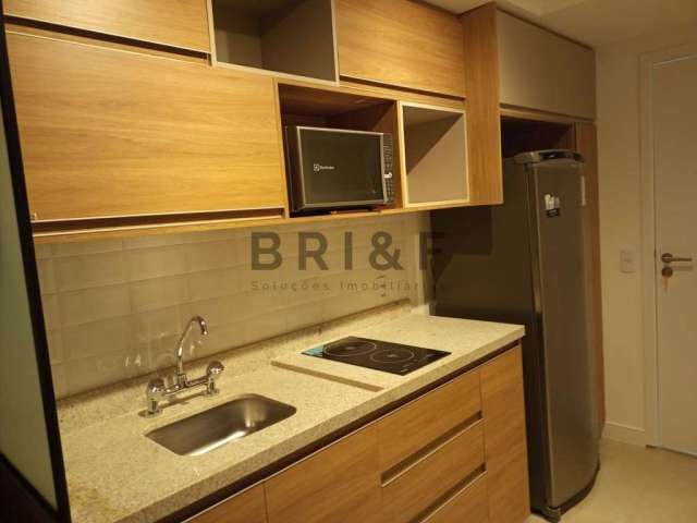 Apartamento para locação 33m², 1 dorm, mobiliado, trends brooklin - são paulo