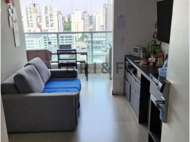 Apartamento a venda com 33m², 1 dormitório e 1 vaga no brooklin