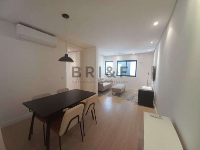 Apartamento para locação 65m², MOBILIADO, 1 suíte, 1 closet, 1 vaga. Brooklin.