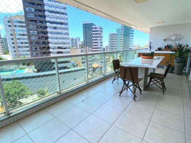 4 Suítes - 182 m² - Varanda - Nascente - Vista Mar - Lavabo - Quarto de Serviço - 3 Vagas de Garagem