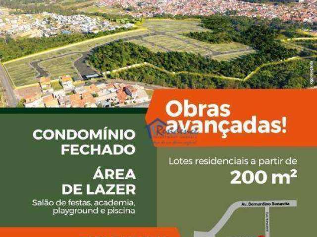 Terreno à venda, 200 m² por R$ 300.000,00 - Jardim Regente - Indaiatuba/SP