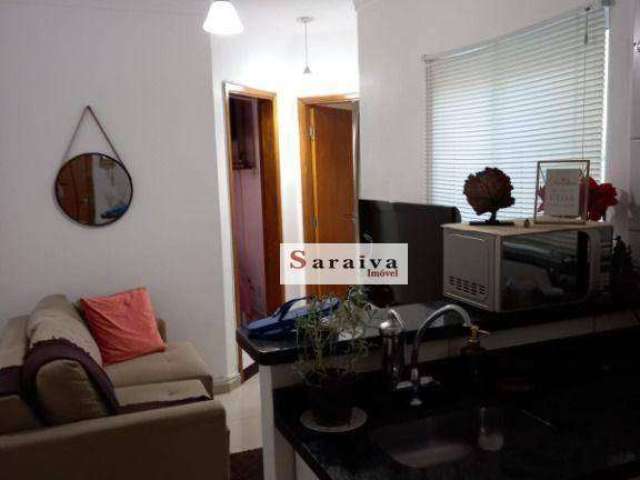 Apartamento com 2 dormitórios à venda, 35 m² por R$ 269.000,00 - Vila Scarpelli - Santo André/SP