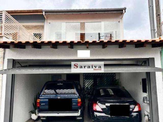 Sobrado com 3 dormitórios à venda, 182 m² por R$ 795.000,00 - Independência - São Bernardo do Campo/SP