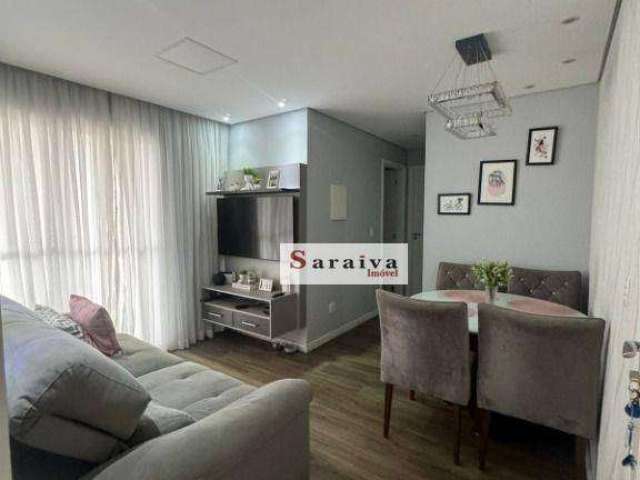 Apartamento com 2 dormitórios à venda, 52 m² por R$ 480.000,00 - Vila Alzira - Santo André/SP