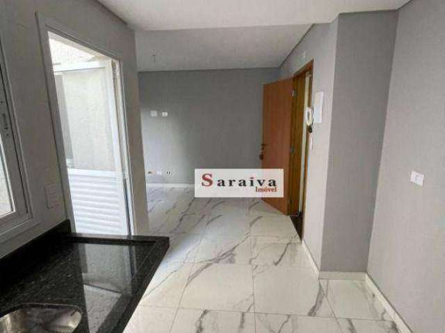 Apartamento com 2 dormitórios à venda, 45 m² por R$ 350.000,00 - Jardim das Maravilhas - Santo André/SP