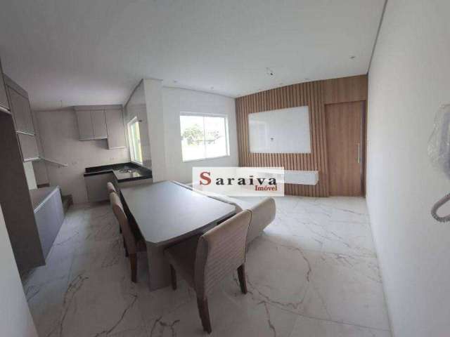 Cobertura com 3 dormitórios à venda, 140 m² por R$ 685.000,00 - Vila Curuçá - Santo André/SP