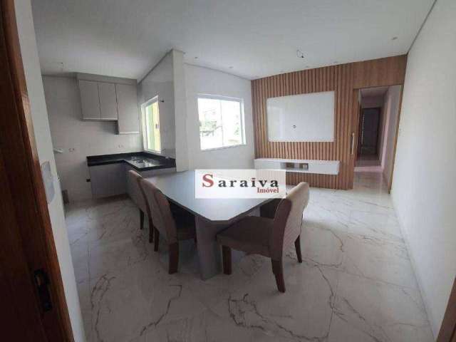 Cobertura com 3 dormitórios à venda, 148 m² por R$ 718.000,00 - Vila Curuçá - Santo André/SP