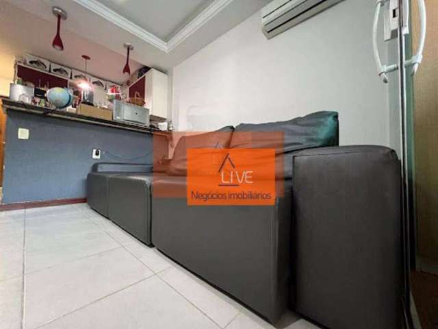 Live vende - Flat com 1 dormitório à venda, 47 m² por R$ 370.000 - Camboinhas - Niterói/RJ