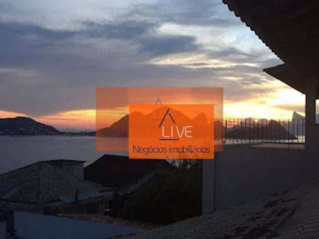 LIVE VENDE: São Francisco Casa com 5 dormitórios à venda, 309 m² por R$ 1.470.000 - São Francisco - Niterói/RJ