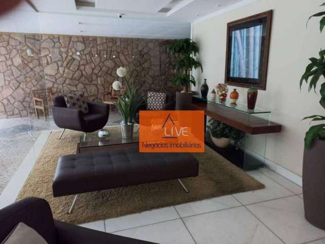 LIVE VENDE - Vende na rua Herotides de Oliveira Apartamento, frente com 112 metros, 3 quartos, sendo uma suíte com 2 vagas