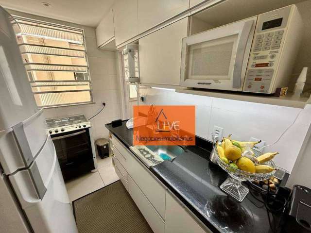 LIVE VENDE: Apartamento com 2 dormitórios à venda, 65 m² por R$ 550.000 - Icaraí - Niterói/RJ