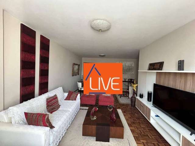 LIVE VENDE: Excelente apartamento com 3 quartos, 1 suíte, vaga, 1 por nadar na quadra da Praia com 120 m² por R$ 1.000.000 - Icaraí - Niterói/RJ