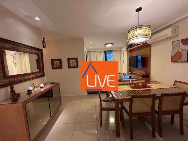 LIVE VENDE: BAIXOU!!!! Lindo Apartamento com 2 quartos,suíte, vaga, varanda e lazer completo, 87 m² por R$ 760.000 - Vital Brasil - Niterói/RJ