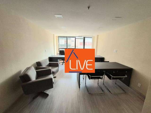 Live vende excelente e ampla sala comercial, ótima localização.