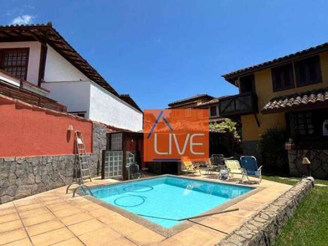 LIVE VENDE: Linda Casa com 4 quartos, sendo 2 suítes, 150 passos da praia de Geribá, 180 m² por R$ 1.000.000 - Geribá - Armação dos Búzios/RJ