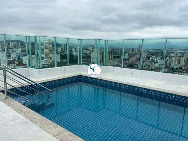 Apartamento à venda, 2 quartos, 1 vaga, Embaré - Santos/SP