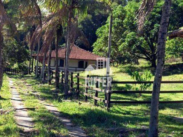 Fazenda com dois quartos à venda, 580800 m² por R$ 2.500.000 - Reginópolis - Silva Jardim/RJ