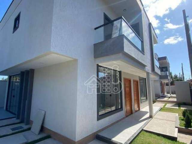 Casa com 3 dormitórios à venda, 122 m² por R$ 660.000,00 - Itaipuaçu - Maricá/RJ
