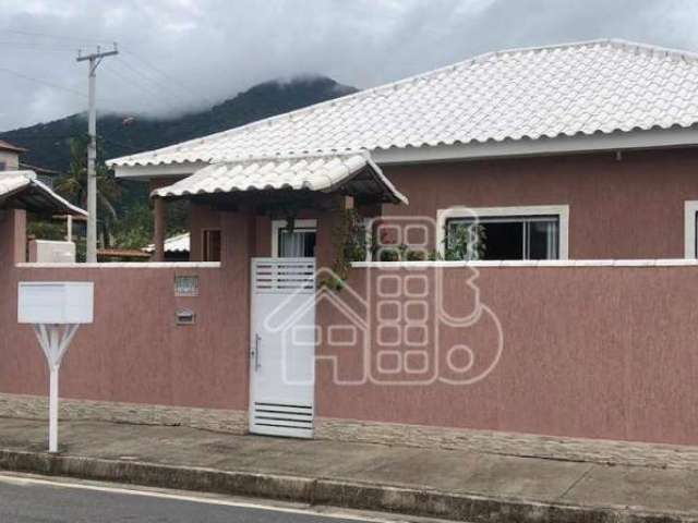 Casa com 3 dormitórios à venda, 95 m² por R$ 440.000,00 - Jaconé (Ponta Negra) - Maricá/RJ