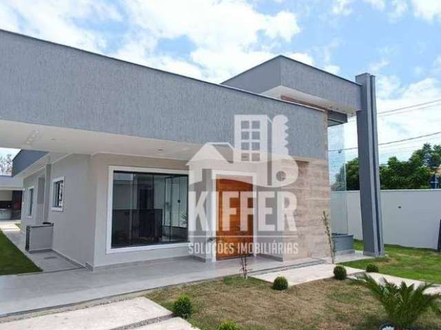 Casa com 3 dormitórios à venda, 117 m² por R$ 850.000,00 - Jardim Atlântico Central (Itaipuaçu) - Maricá/RJ