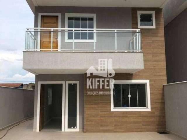 Casa com 3 Quartos à venda, 100 m² por R$ 650.000 - Jardim Atlântico Oeste - Maricá/RJ