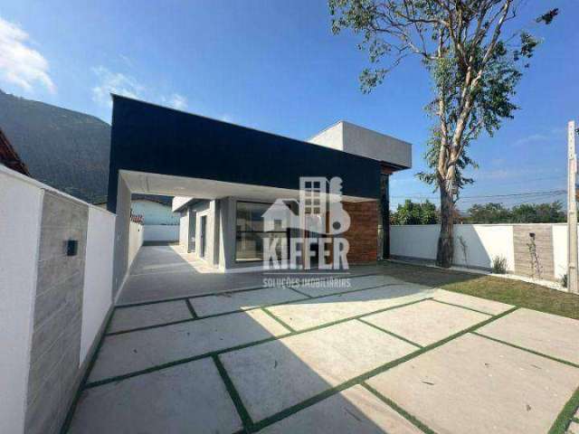 Casa com 3 quartos à venda, 109 m² por R$ 730.000 - Jardim Atlântico Oeste - Maricá/RJ