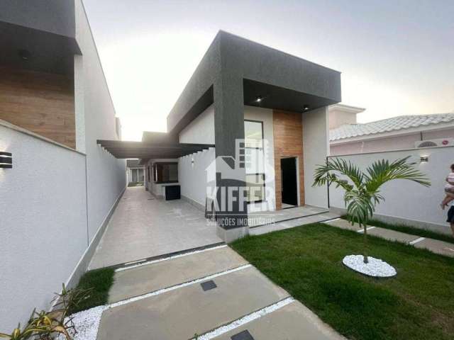 Casa com 3 dormitórios à venda, 128 m² por R$ 720.000,00 - Jardim Atlântico Oeste (Itaipuaçu) - Maricá/RJ