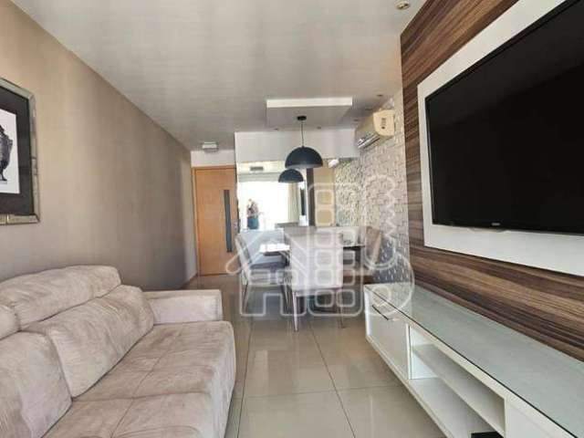 Apartamento com 3 dormitórios para alugar, 95 m² por R$ 6.140,00/mês - Icaraí - Niterói/RJ
