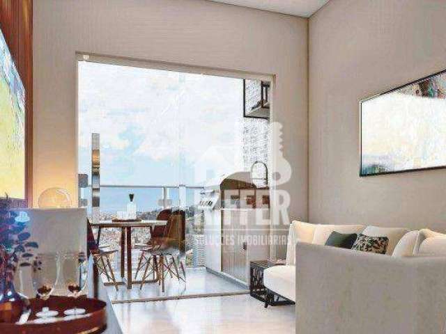 Apartamento com 3 dormitórios à venda, 75 m² por R$ 354.600,00 - Boaçu - São Gonçalo/RJ