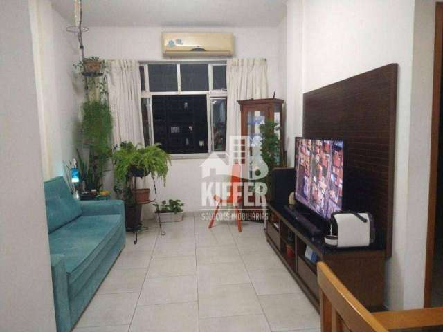 Apartamento com 2 dormitórios à venda, 71 m² por R$ 500.000,00 - Icaraí - Niterói/RJ